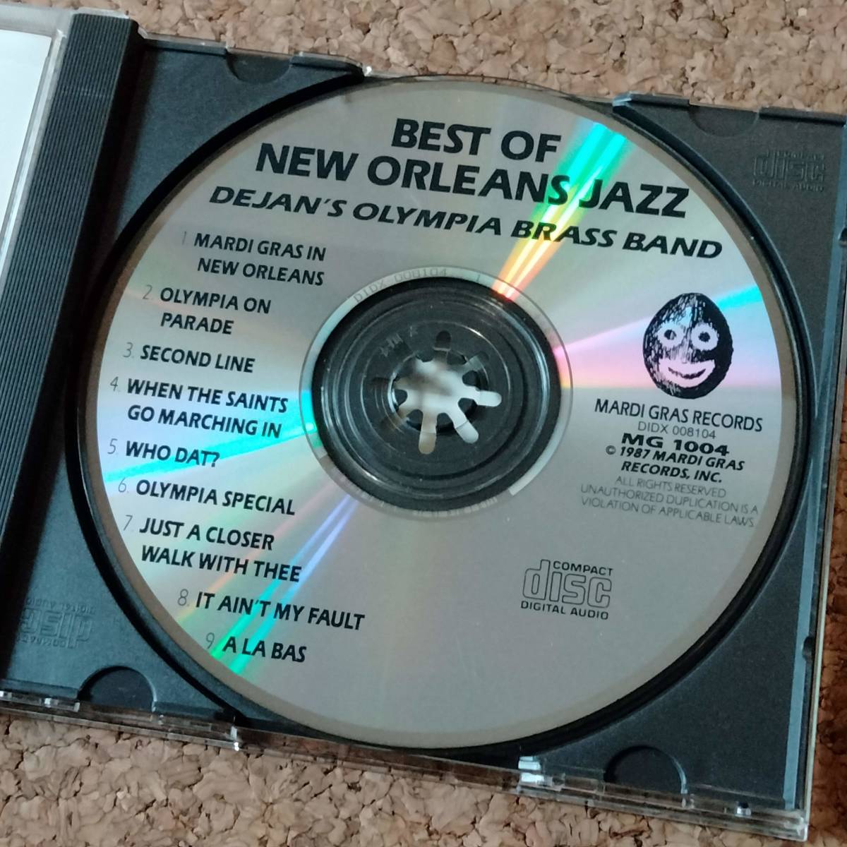 水|CD US盤 デヤンズ・オリンピア・ブラス・バンド[Dejan's Olympia Brass Band]｜Best Of New Orleans Jazz! [MG 1004]_画像3