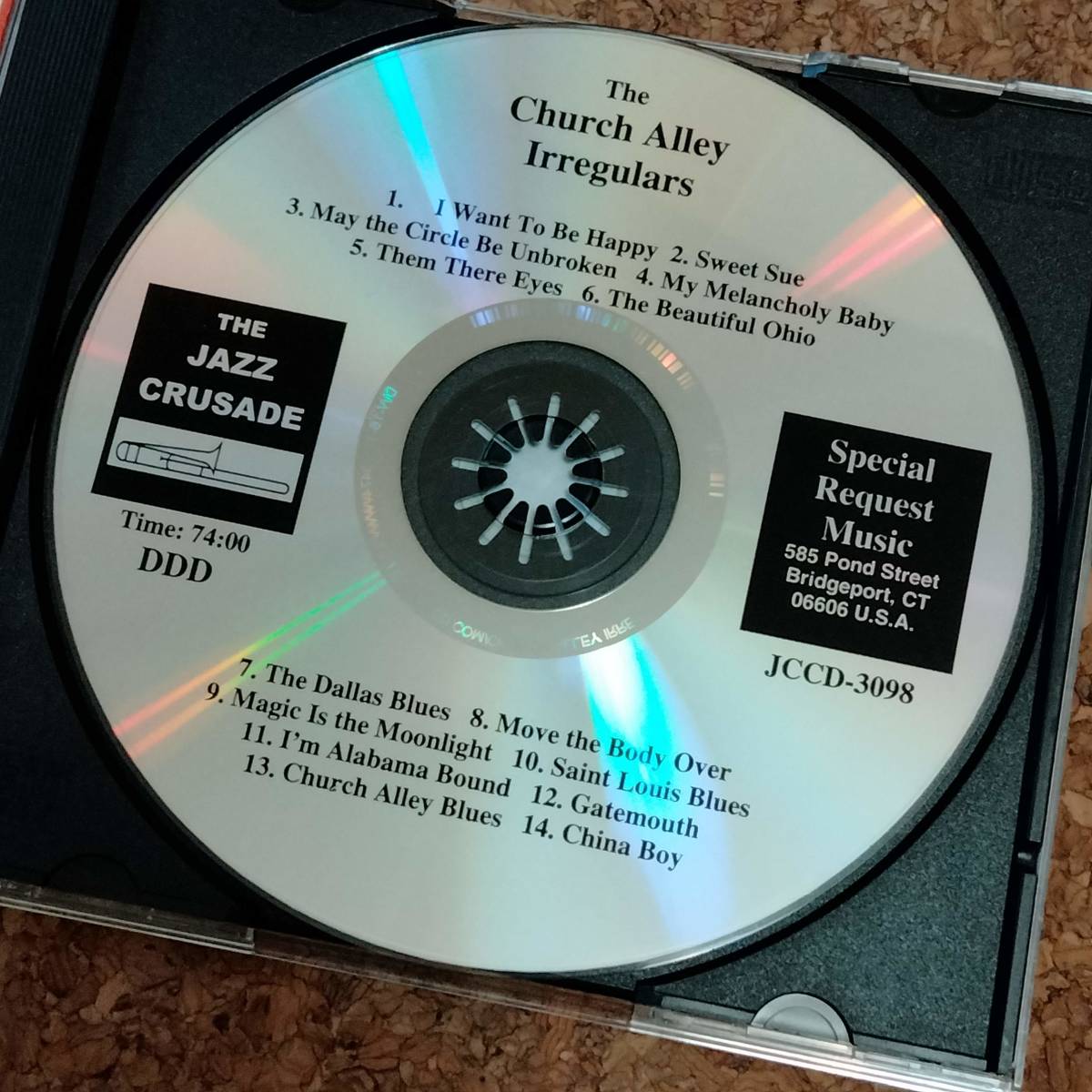 水|CD US盤 チャーチ・アレイ・イレギュラーズ[The Church Alley Irregulars]｜Jazz Crusade Proudly Presents [JCCD-3098]_画像3