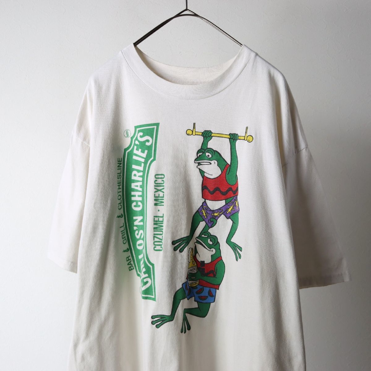 ヴィンテージ Senor Frogs セニョール フロッグス Tシャツ XL / ヴィンテージ 両面プリント