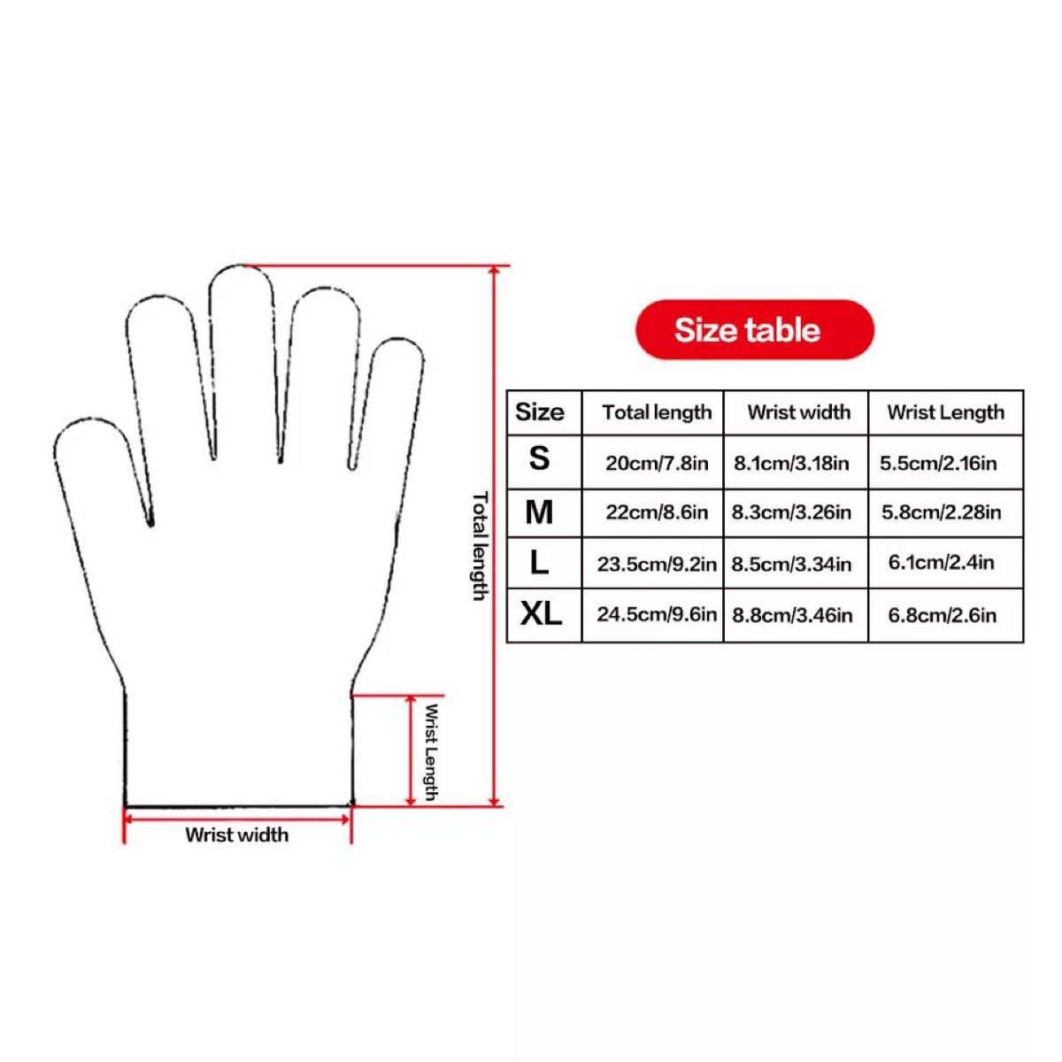 Lサイズ 軍手 防刃手袋 グローブ 作業 DIYアウトドア 危険防止 安全防護