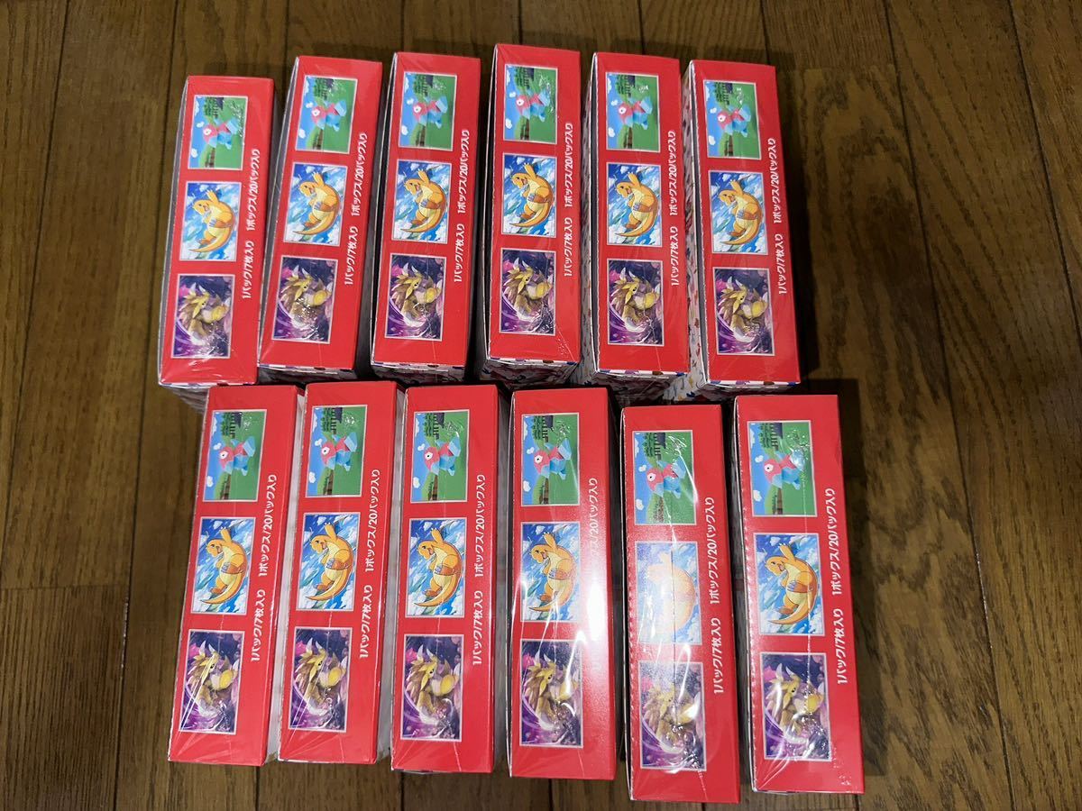 新品未開封 シュリンク付き ポケモンカード 151 12 box スカーレット