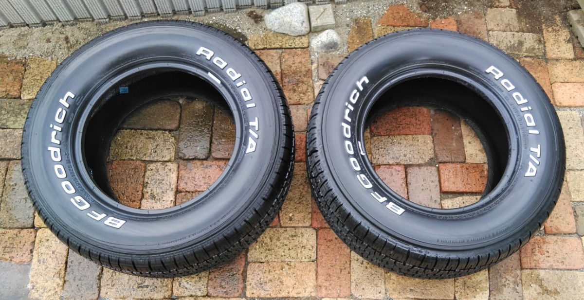 BFグッドリッチ ラジアルT/A 255/60R15 中古2本セット BFGoodrich