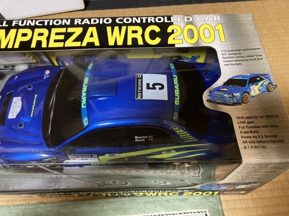  toy ko- Impreza Subaru radio-controller electric toy radio 1/10 2001 IMPREZA SUBARU new goods operation not yet verification exclusive use battery attached 