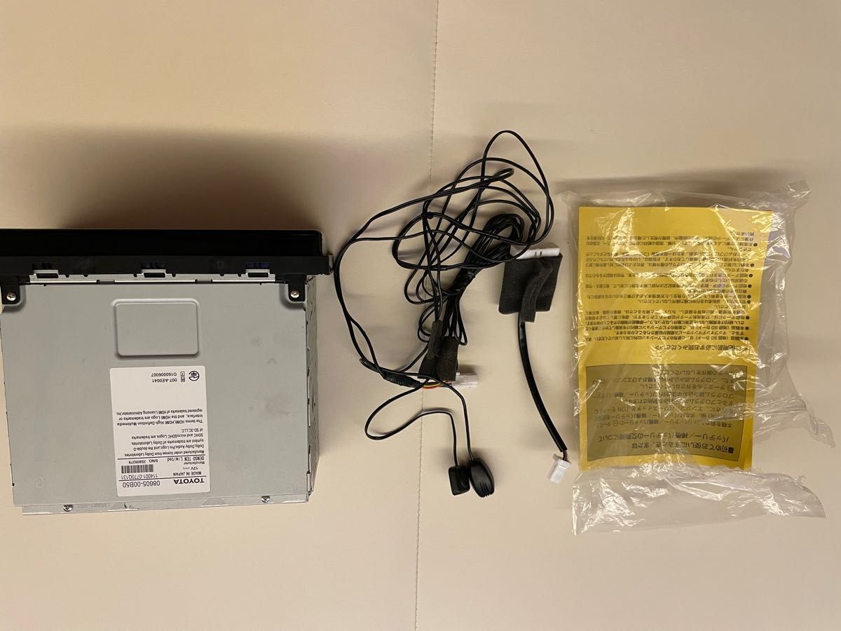 トヨタ純正 NSZT-W68T t-connectナビ 2020年式車両より取り外し トヨタ純正 NSZT-W68T t-connectナビ 2020年式車両より取り外し