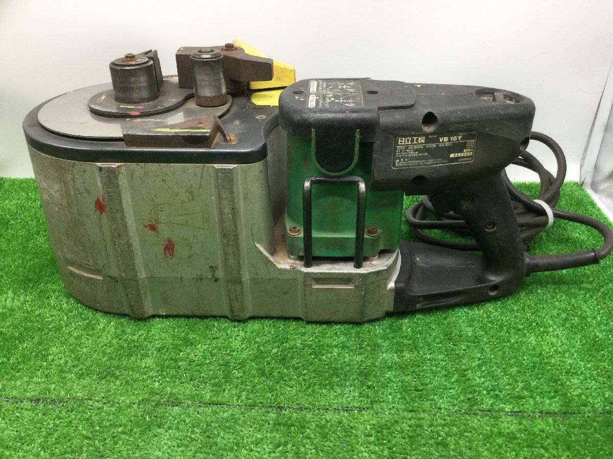領収書発行可】☆HITACHI/日立工機 鉄筋 カット ベンダ VB16Y