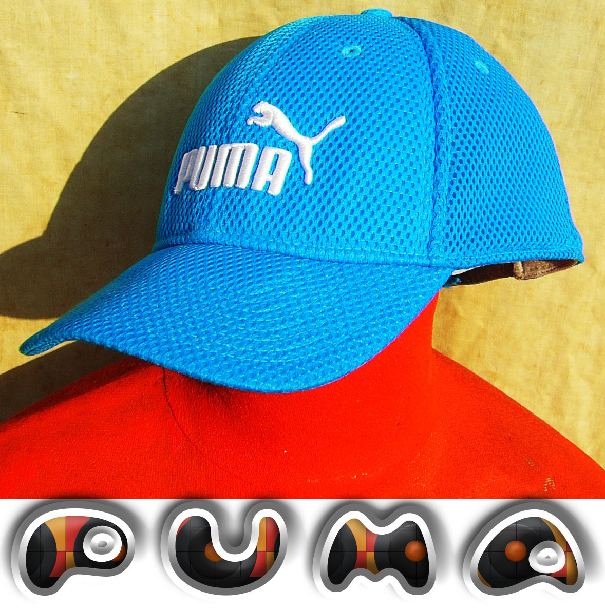  быстрое решение #PUMA# Sky голубой - .. нет ... зонт только. cap## б/у одежда 