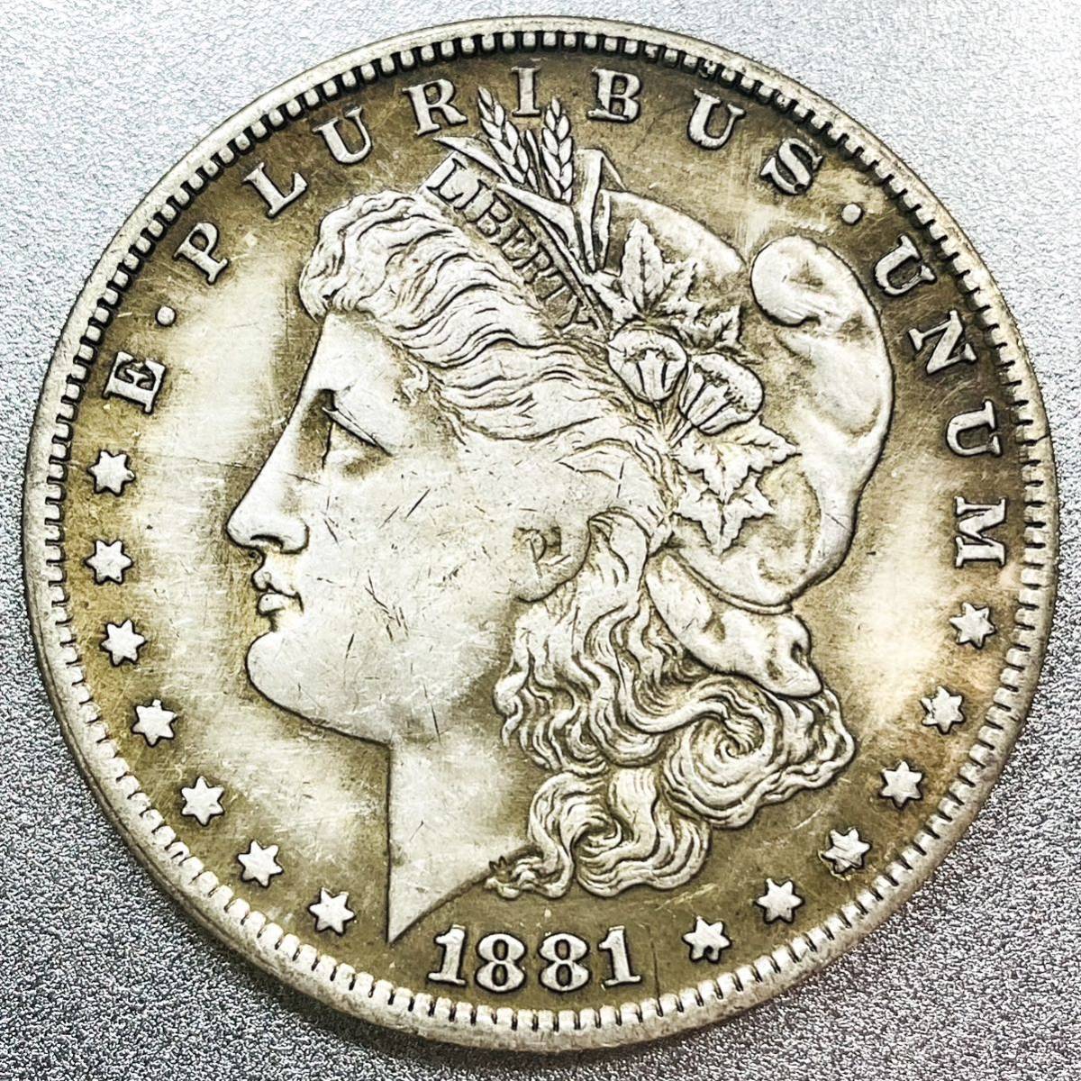モルガン 1ドル銀貨 1881年 CC レプリカコイン | www.qmsbrasil.com.br