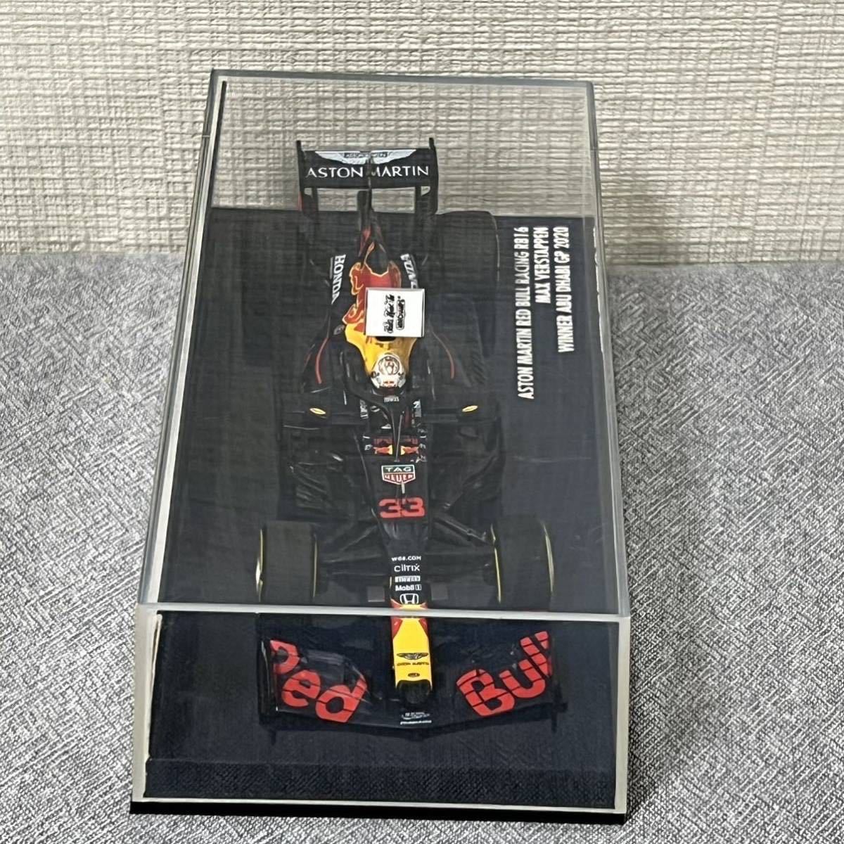 ミニチャンプス 1/43 レッドブル ホンダ RB16 2020 最終戦 アブダビGP