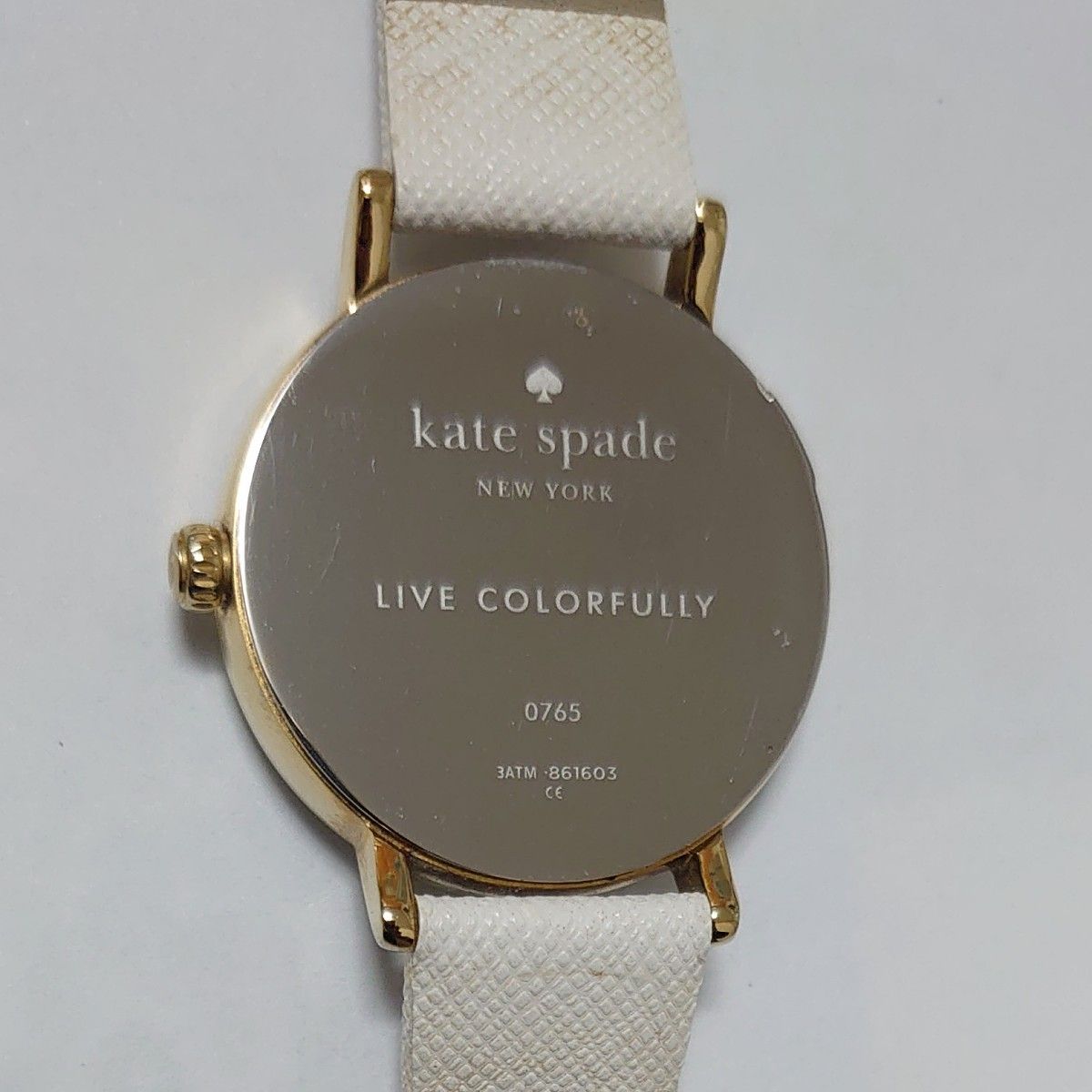 【kate spade NEW YORK】 ケイトスペード LIVE COLOFULLY レディース腕時計 電池切れ