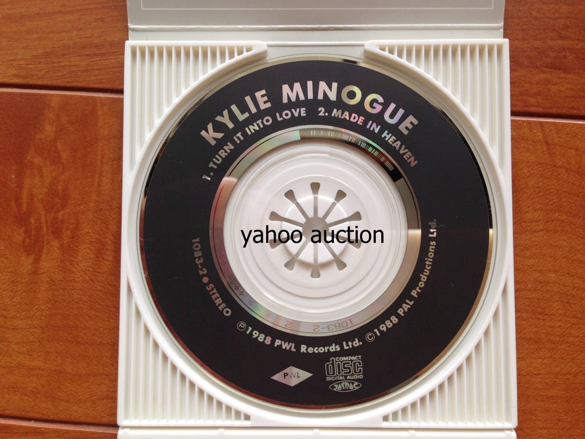 CD singleカイリー ミノーグKylie Minogue Turn It Into Love愛が止まらない1988 DJ rare disco pop antique collectible winkウインクの画像3