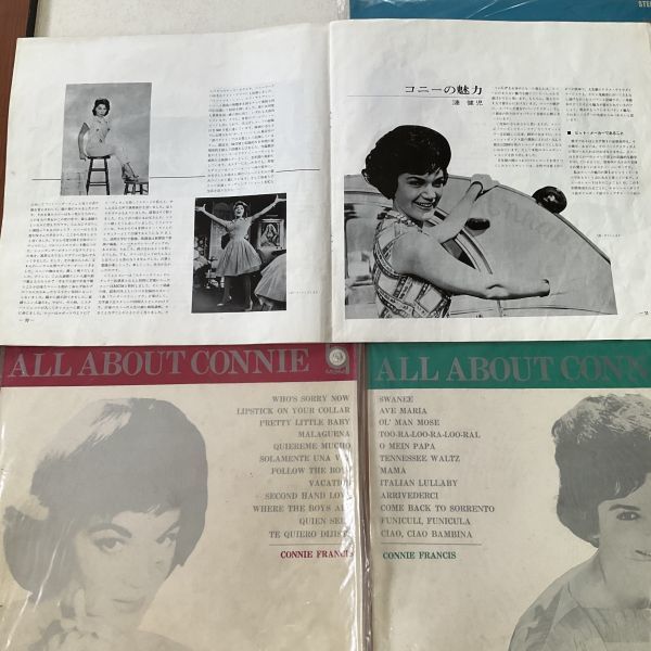 ☆CONNIE FRANCIS / ALL ABOUT CONNIE☆ PSS-38-40 コニー・フランシスのすべて 3枚組LP_画像3