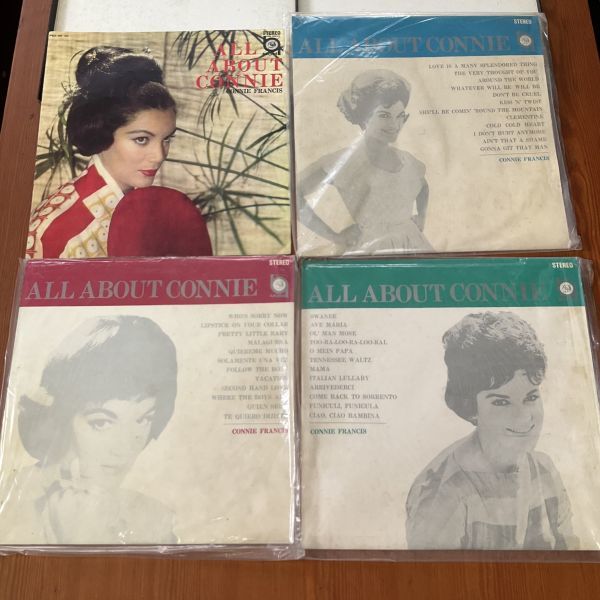 ☆CONNIE FRANCIS / ALL ABOUT CONNIE☆ PSS-38-40 コニー・フランシスのすべて 3枚組LP_画像2