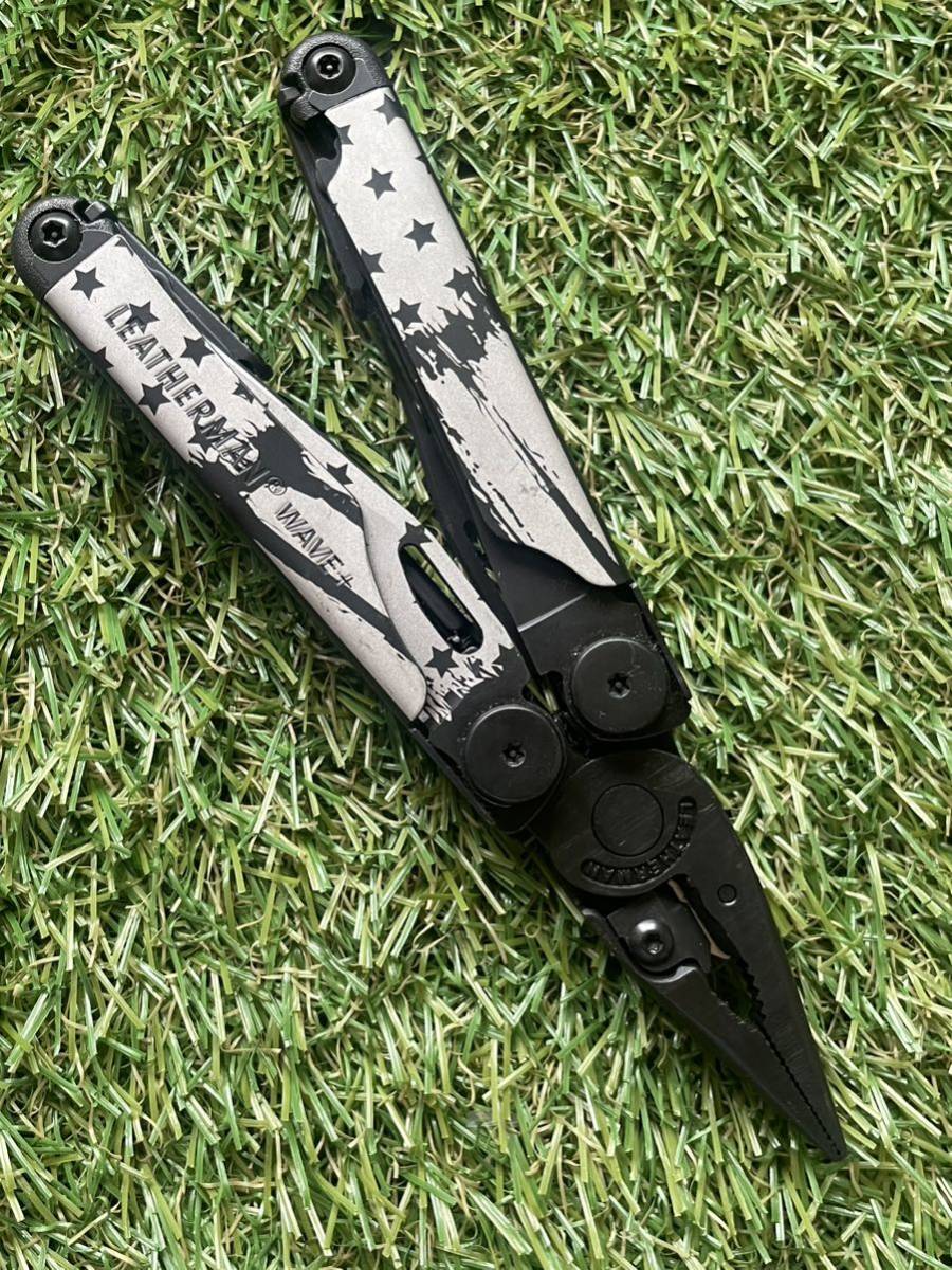 開店祝い LEATHERMAN WAVE+ マルチツール ヘリテージシース付