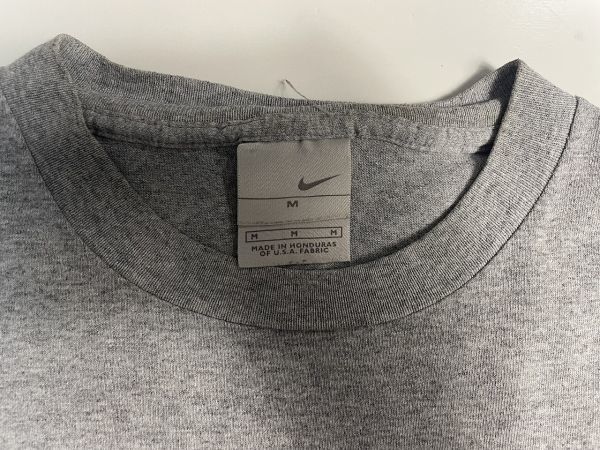 ☆US古着 NIKE ナイキ Tシャツ 半袖 プリント グレー灰色【M】コットン　　　　　◆3801◆_画像5