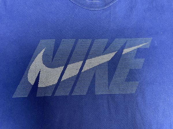 ☆US古着 NIKE ナイキ Tシャツ 半袖 プリント ブルー青【L】コットン　　　　　◆3802◆_画像8