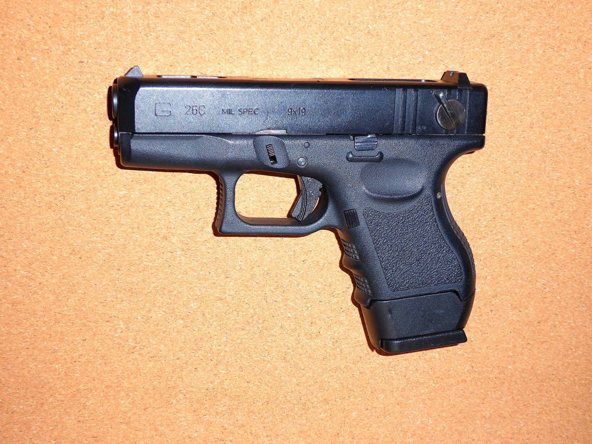 KSC G26C GLOCK26C グロック26C ガスブローバック フルオート ガスガン GBB R6807_画像5