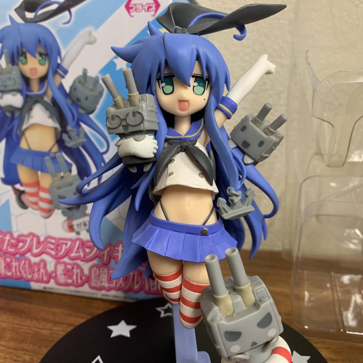 ☆開封品 らき☆すた プレミアムフィギュア 泉こなた 艦隊これくしょん