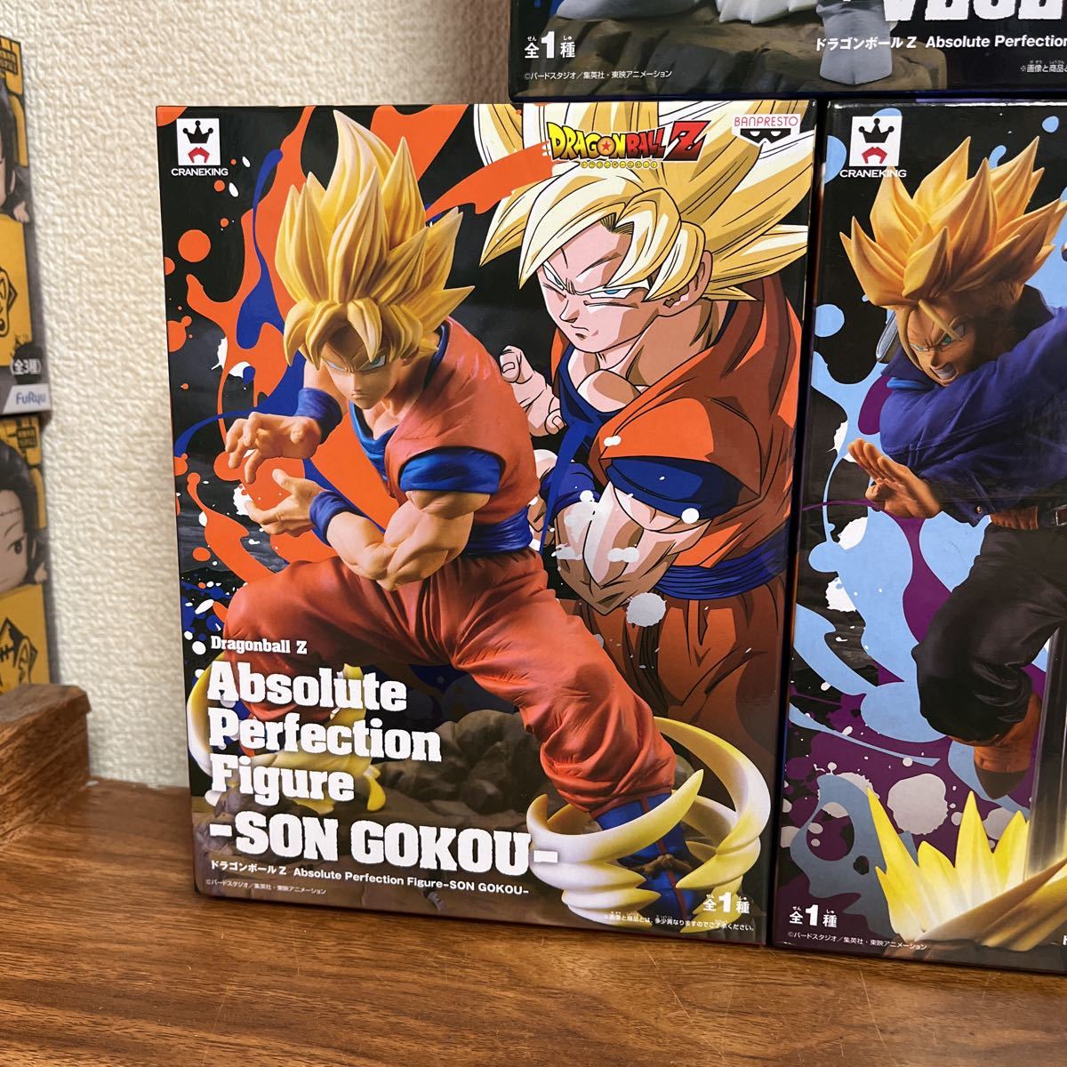 ドラゴンボールZ Absolute Perfection Figure 孫悟空 ベジータ トランクス 3種 SON GOKOU VEGETA TRUNKS フィギュア DRAGONBALL Z 2g-008_画像2