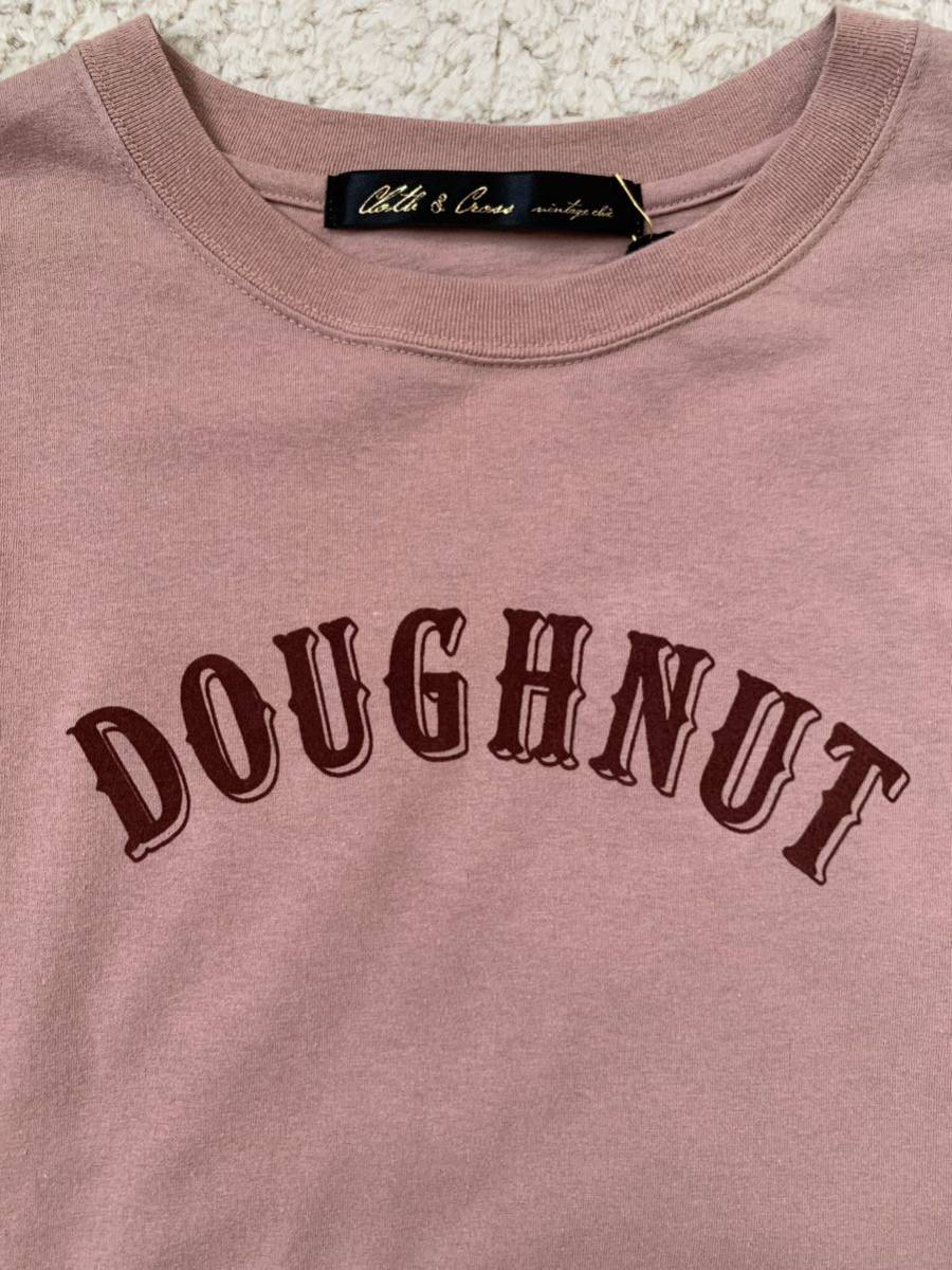 殿堂 ☆美品！Cloth＆Cross 妄想カフェTシャツDOUGHNUT☆ハグオーワー