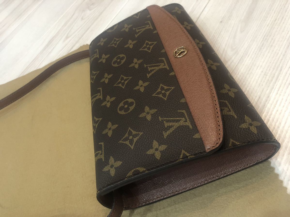 ルイヴィトン LOUIS VUITTON モノグラム ボルドーショルダーバッグ 内