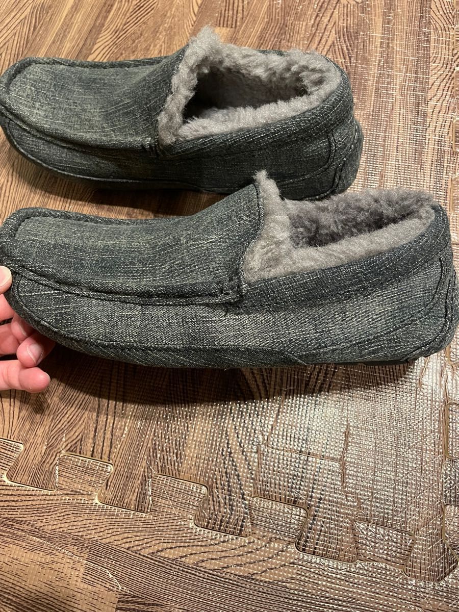 UGG アグ　ムートンスリッポン　デニム