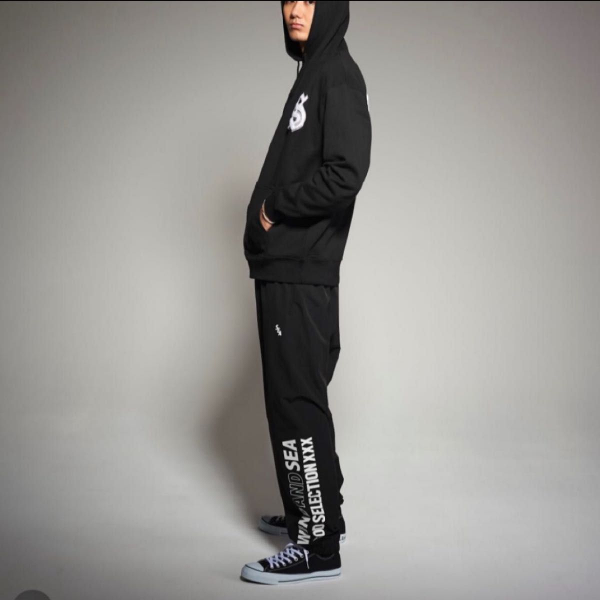 ゴットセレクションxウィンダンシー xxxコラボ トラックパンツ ゴットセレクションxウィンダンシー xxxコラボ トラックパンツ