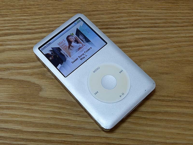 iPod Classic 第6世代 160GB A1238 シルバー モデル MB145J そこそこ