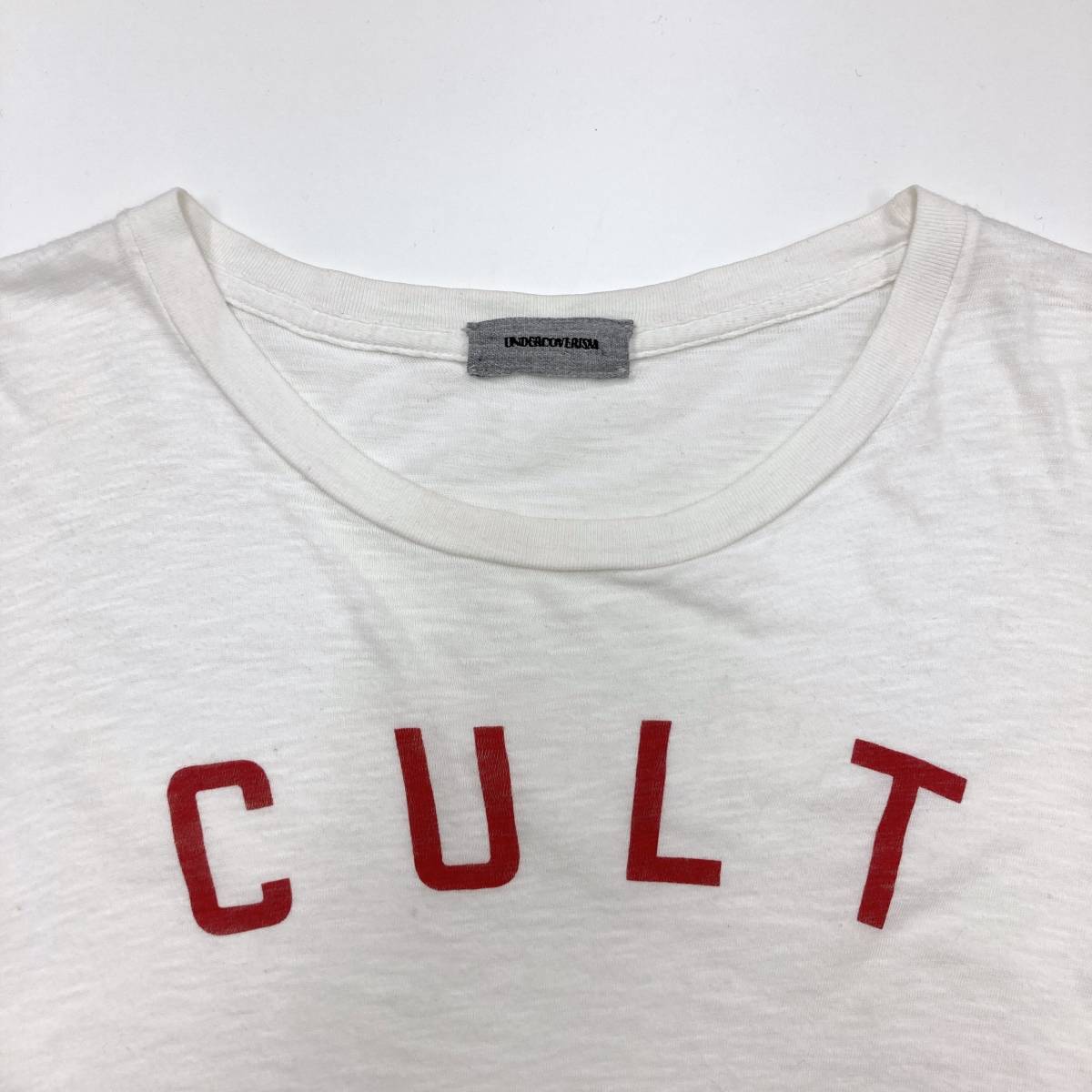 12SS UNDERCOVER OPENSTRINGS CULT FIGURE 半袖 Tシャツ ホワイト 白 2サイズ UNDER COVER アンダーカバー カットソー Tee archive 3040081_画像6