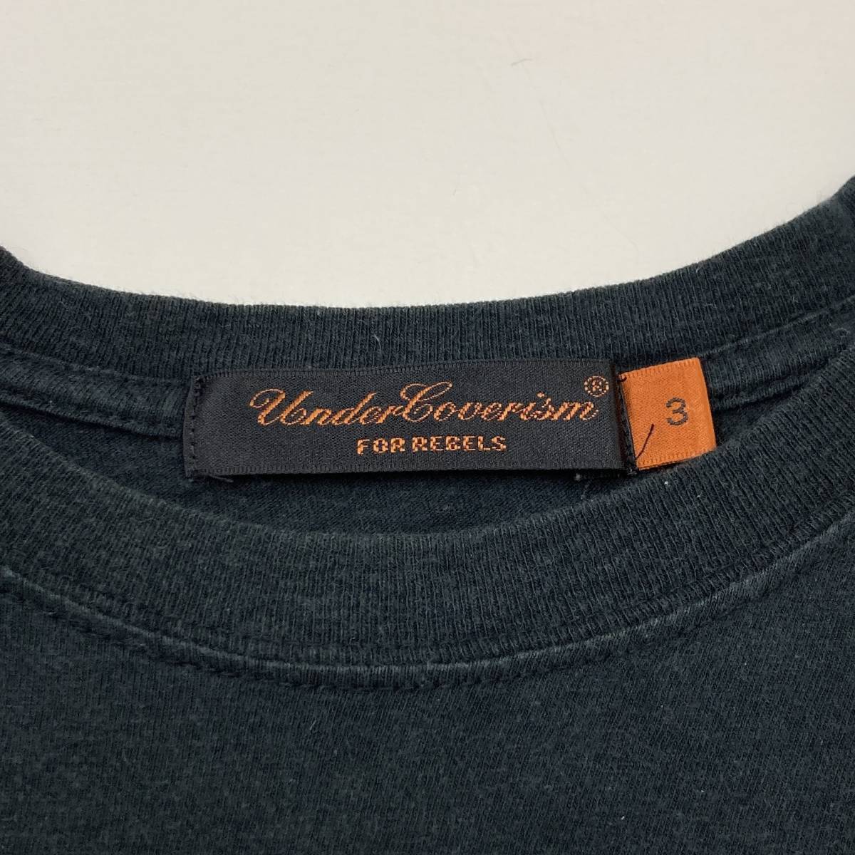 初期 UNDERCOVER 06AW GURUGURU期 目隠しベア Tシャツ ブラック 初期 UNDERCOVER 06AW GURUGURU期 目隠しベア Tシャツ ブラック