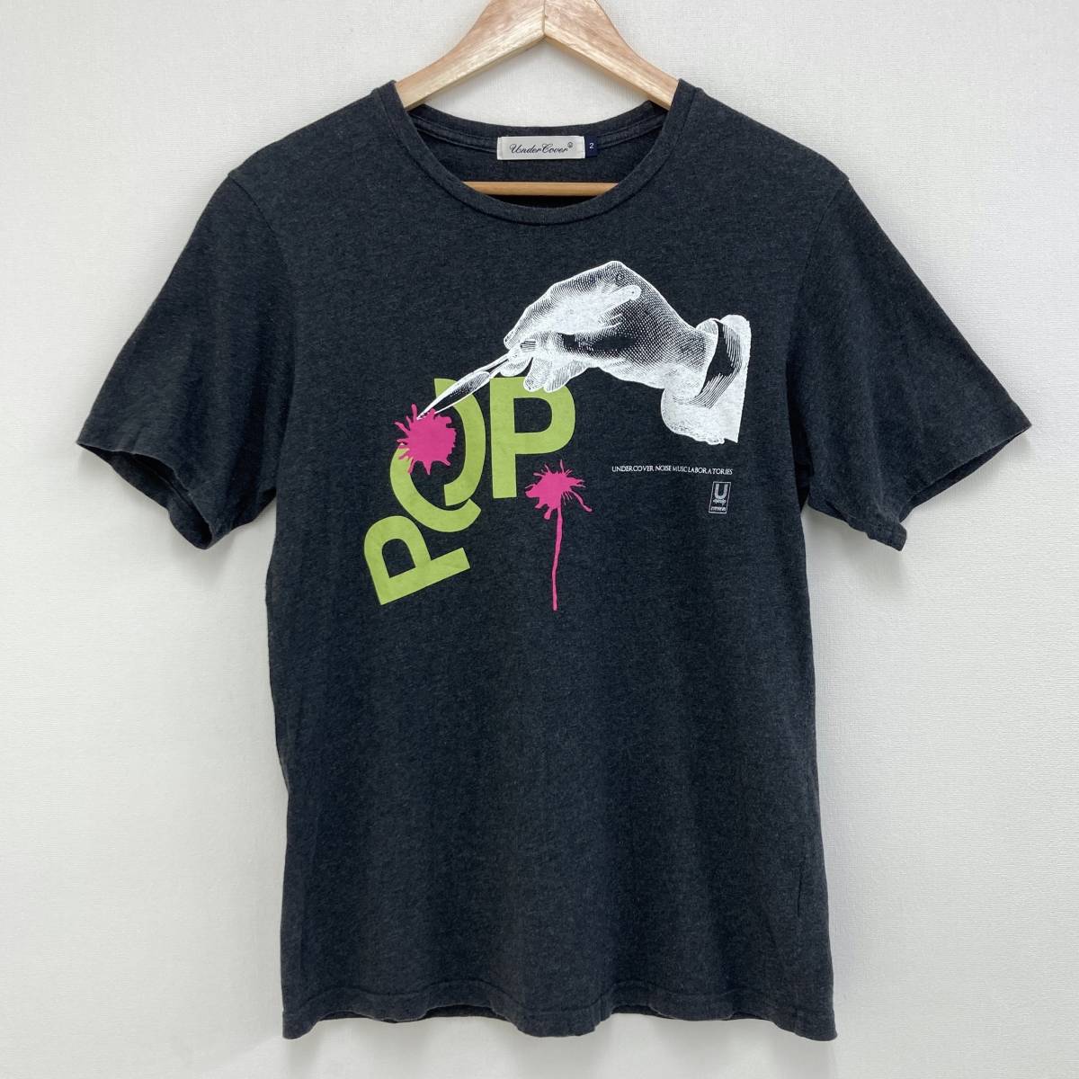 UNDERCOVER RECORDS NOISE MUSIC Tシャツ グレー 2サイズ UNDER COVER アンダーカバー 半袖 カットソー Tee archive 3020147