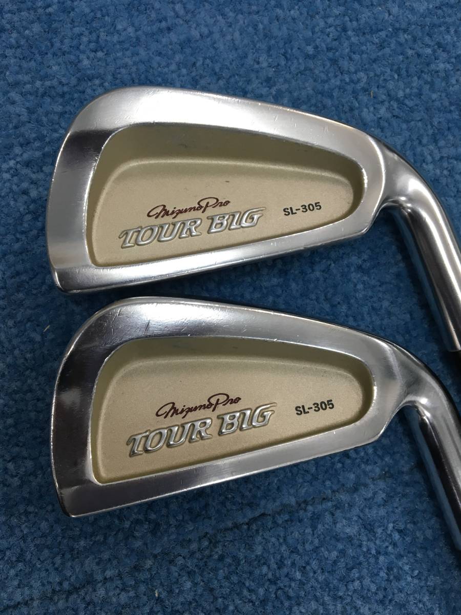 MIZUNO水野鐵設置3〜9I + P 8這TOURBIG SL-305 EXSAR軸撓曲8 SR航運全國千日元（孤島，北海道為2000日元）0630③ <Br> MIZUNO ミズノ アイアンセット 3～9I＋P 8本 TOURBIG SL-305 EXSAR シャフト フレックス8 SR 送料全国1000円(離島、北海道は2000円)0630③