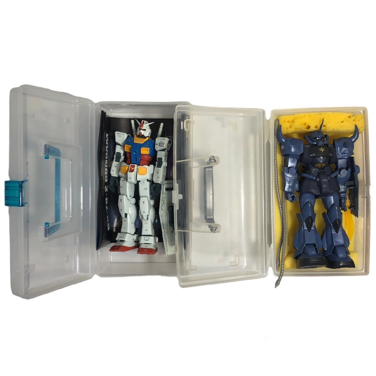 USED BANDAI バンダイ 機動戦士ガンダム 1/100 MG MS-07B グフ RX-78-2