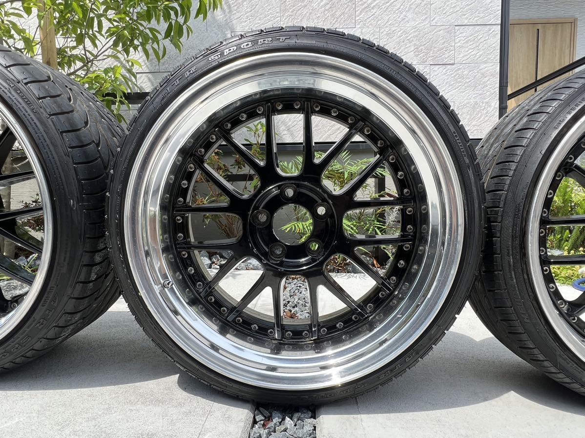 SSR Professor MS1 MS-1 19インチ 114.3 5穴 9J 10J black