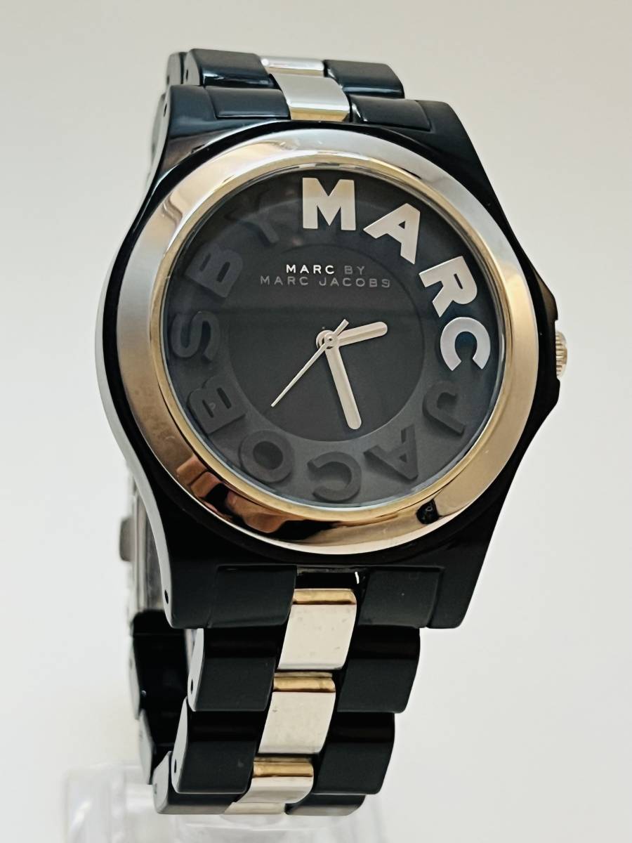 動作未確認 MARC by MARC JACOBS マークバイマークジェイコブス 腕時計 クォーツ MBM4560 の画像1