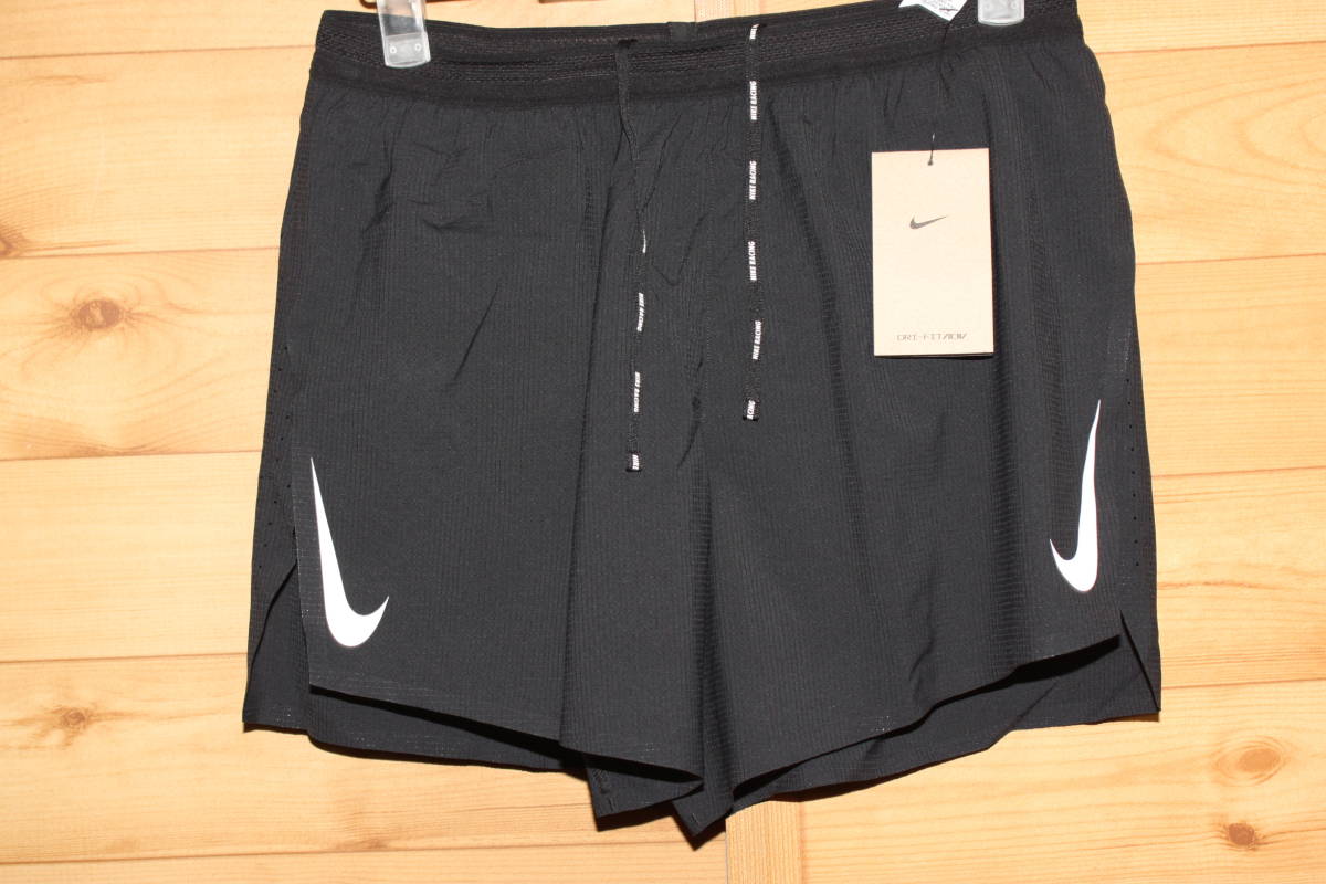 ナイキエアロスイフト黒 Sサイズ 【上下セット】 未使用ナイキNIKE メンズS 黒 AeroSwiftエアロスイフト 4インチ