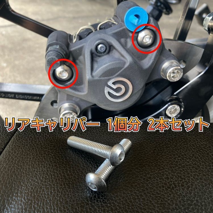 国産品 ブレンボ ブレーキ キャリパー ステンレス ボルト 2本 国産品 ブレンボ ブレーキ キャリパー ステンレス ボルト 2本