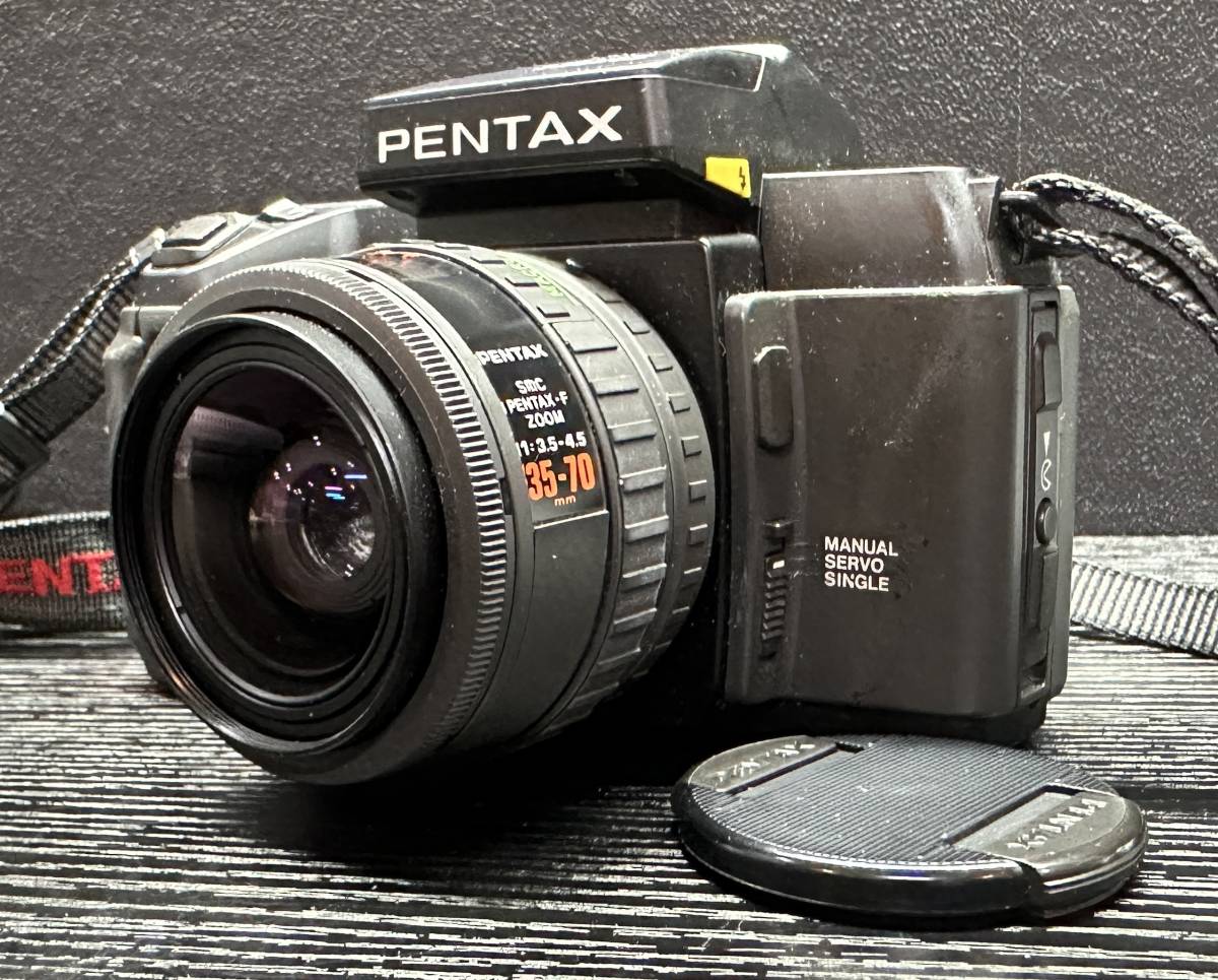PENTAX SFX ペンタックス + smc PENTAX-F ZOOM 1:3.5-4.5 35-70mm フィルムカメラ #1789_画像1
