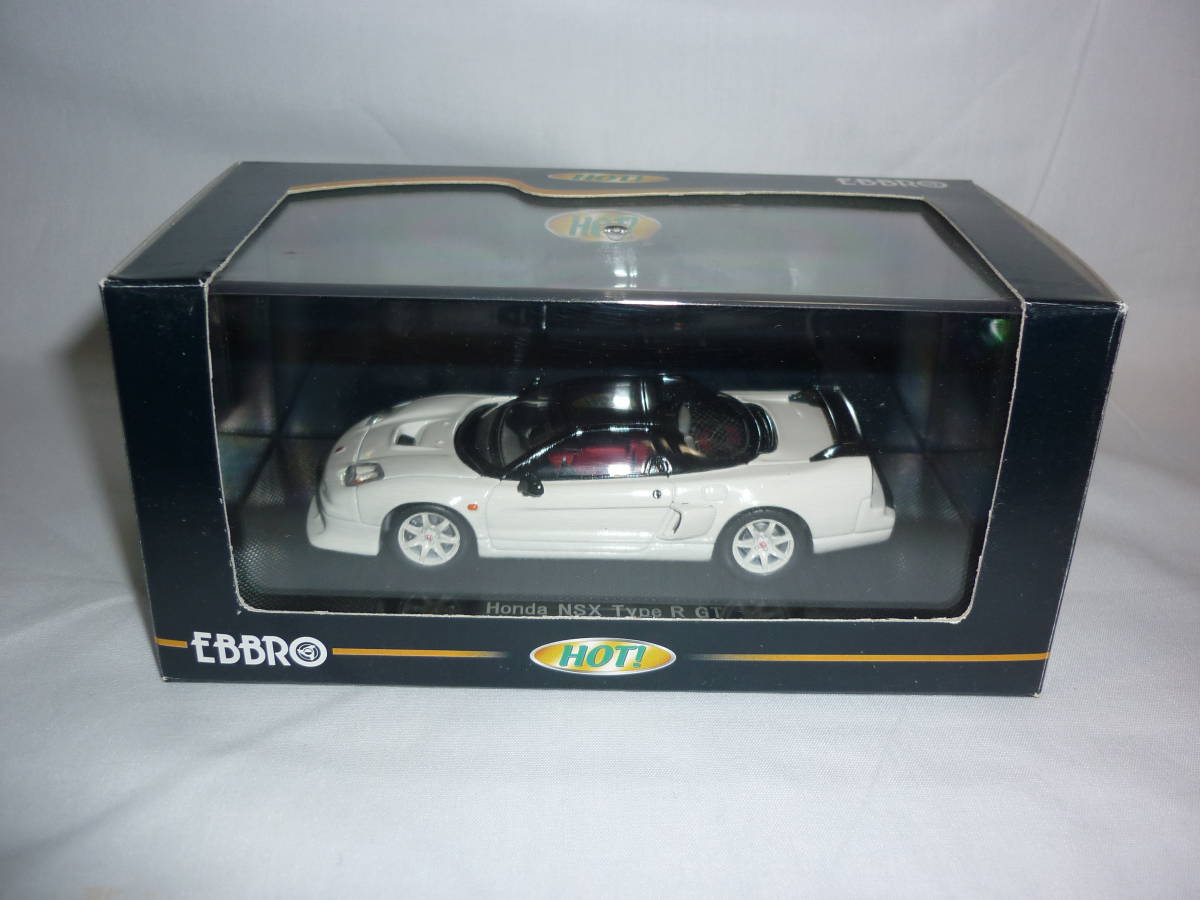 EBBRO 1/43 HONDA NSX TYPE R GT (WHITE) エブロ ホンダ 白 | JChere