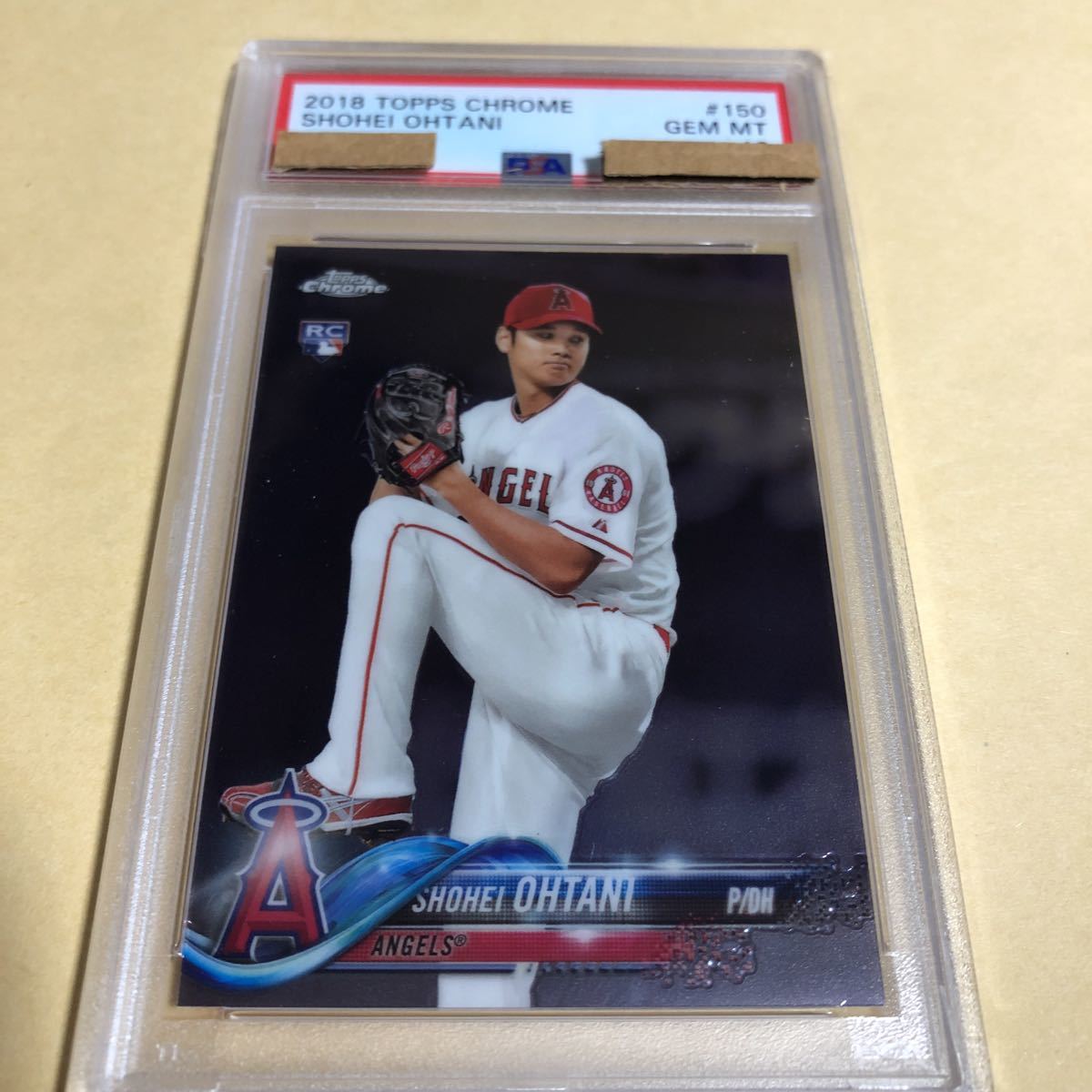 PSA10】大谷翔平Topps Chrome Rookie RC ルーキーカードShohei Ohtani