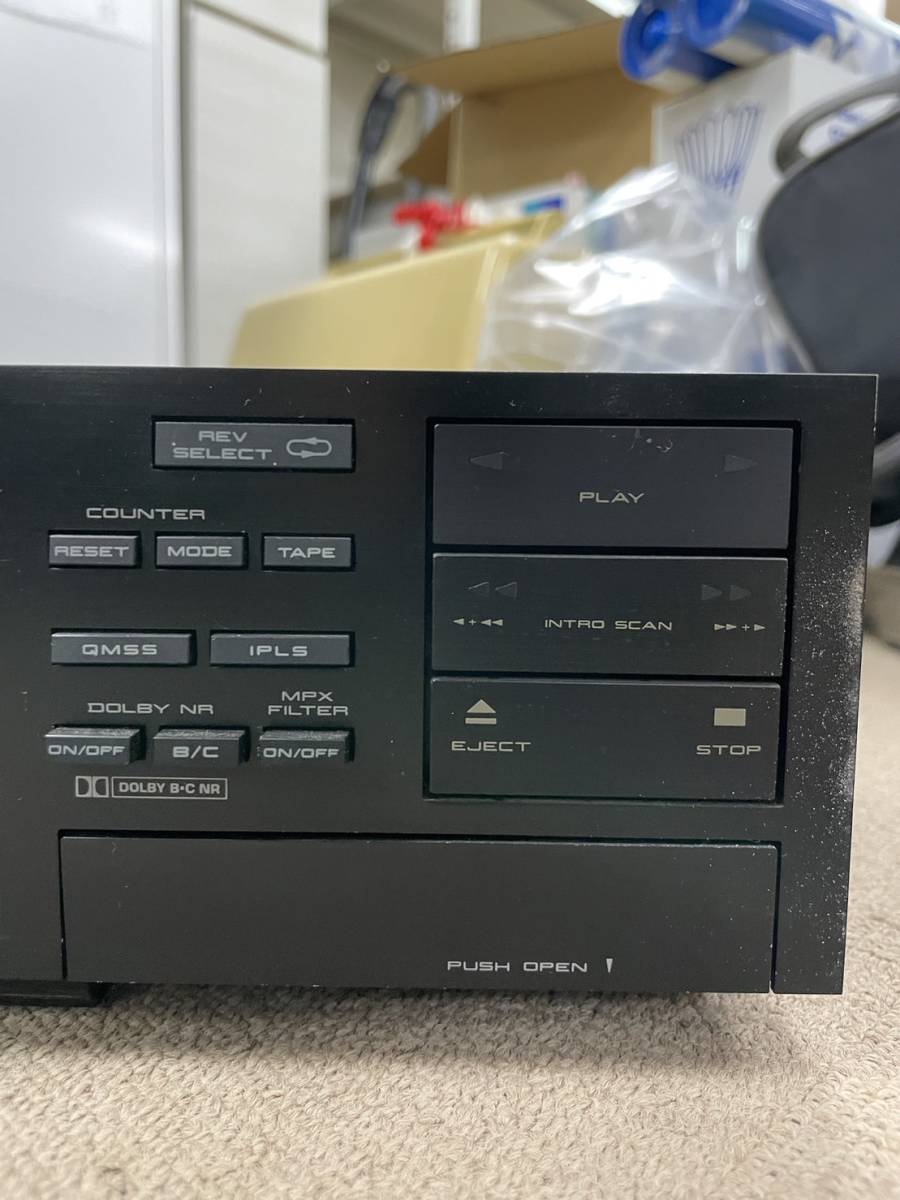 1円 石 通電OK AKAI ステレオ カセットデッキ GX-R99 アカイ