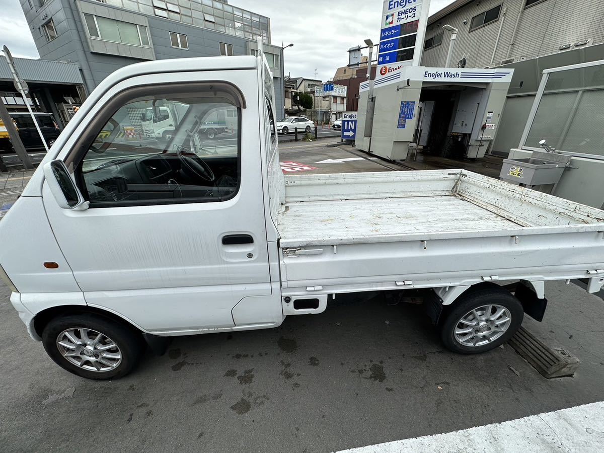 スズキ キャリイ トラック 4WD 軽トラ 車検1年付き レストアベース