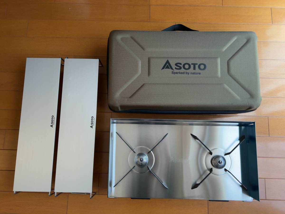SOTO 3点セット! / SOTO レギュレーター2バーナー GRID ST-526 +