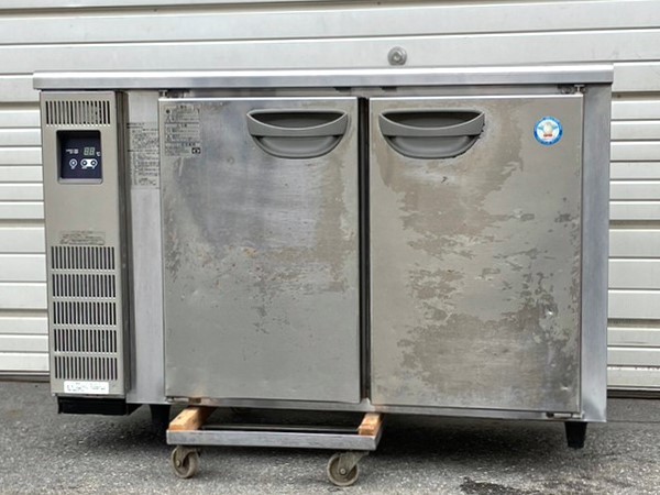 2016年製 フクシマガリレイ TMU-42FM2-F 冷凍コールドテーブル センターピラーレス 幅1200 奥行450 単相100V  厨房機器