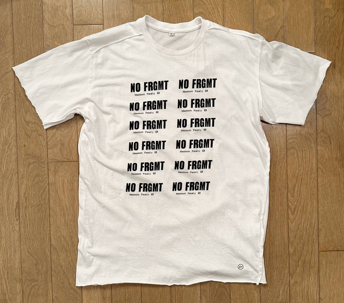 大割引 WH-M Tシャツ FRGMT” “NO FRAGMENT × barker simon SIX □AKA