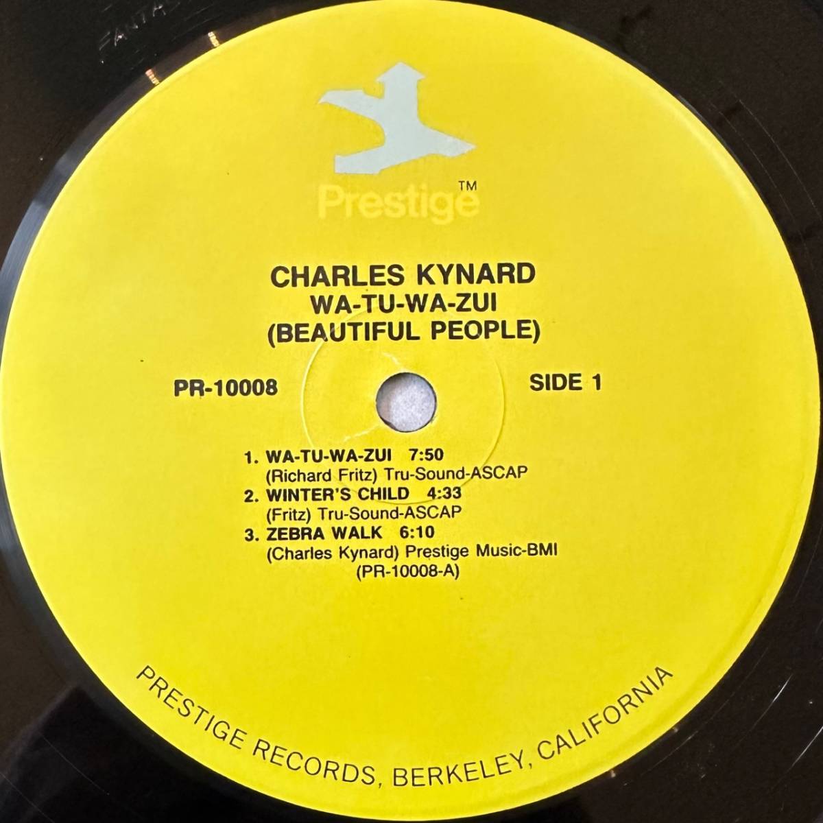 ■1993年 Reissue 国内盤 Charles Kynard - Wa-Tu-Wa-Zui (Beautiful People) 12”LP PR-10008 Prestige Jazz Groove Prestige Collection_画像3