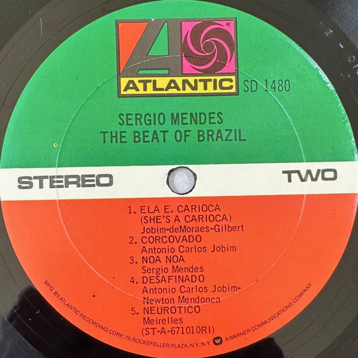 ■1967年 オリジナル US盤 Sergio Mendes - The Best of Brazil 12”LP SD 1480 A&M Records_画像5