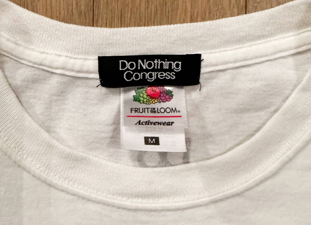 ■Do Nothing Congress “Do Nothing but A Cup of Tea” Tシャツ WH-M Fragment 藤原ヒロシの画像2