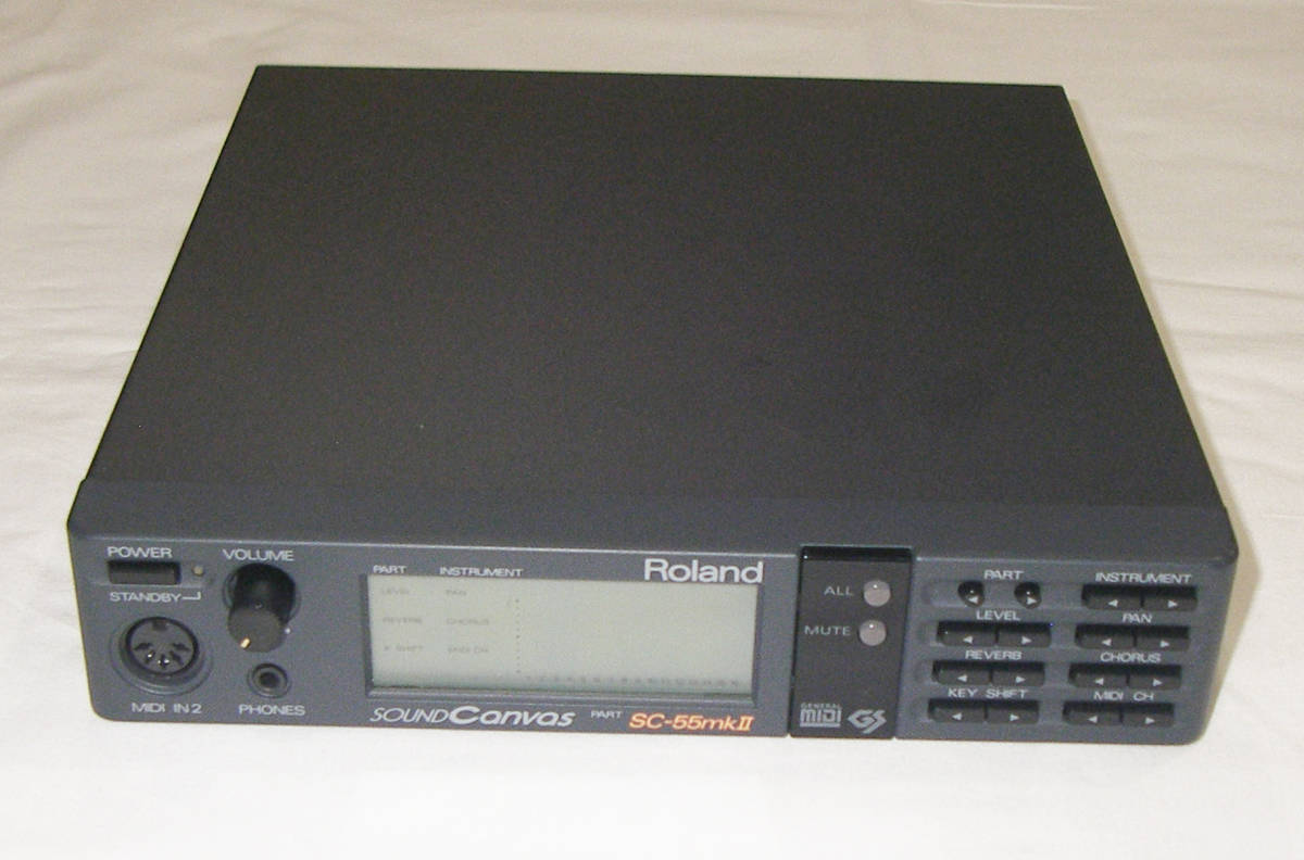 【美品・動作OK】Roland ローランド SC-55mk2 MIDI音源 美品・動作OK】Roland ローランド SC-55mk2 MIDI音源 新しい到着
