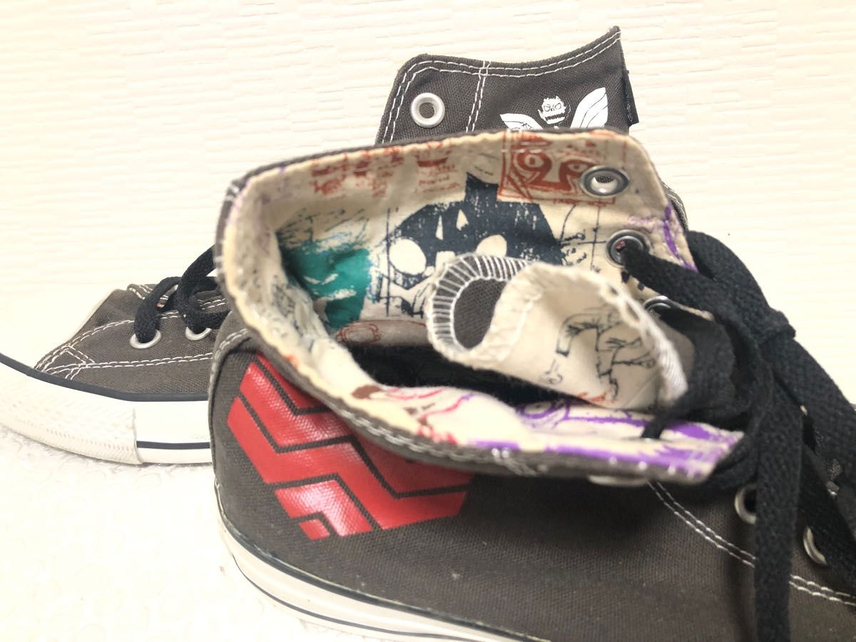 converse gorillaz コラボ　ハイカット　27センチ　レア