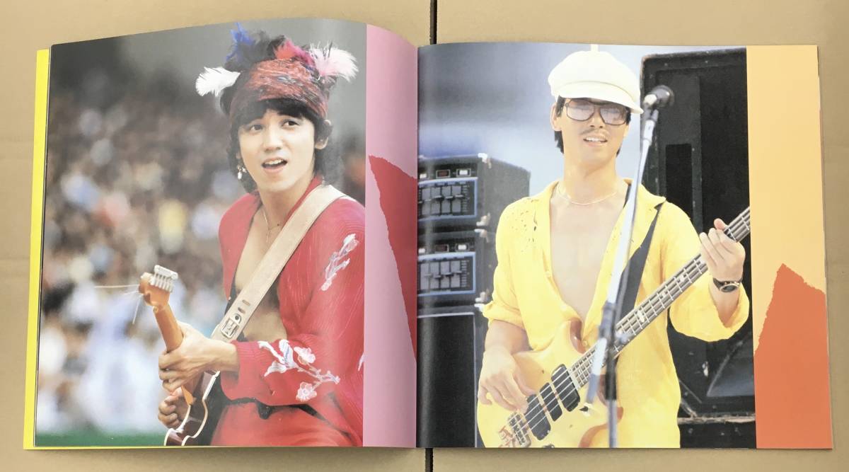 ツアーパンフ RCサクセション - BEAT POPS 1982 RC SUCCESSION 忌野清志郎 仲井戸麗市_画像4